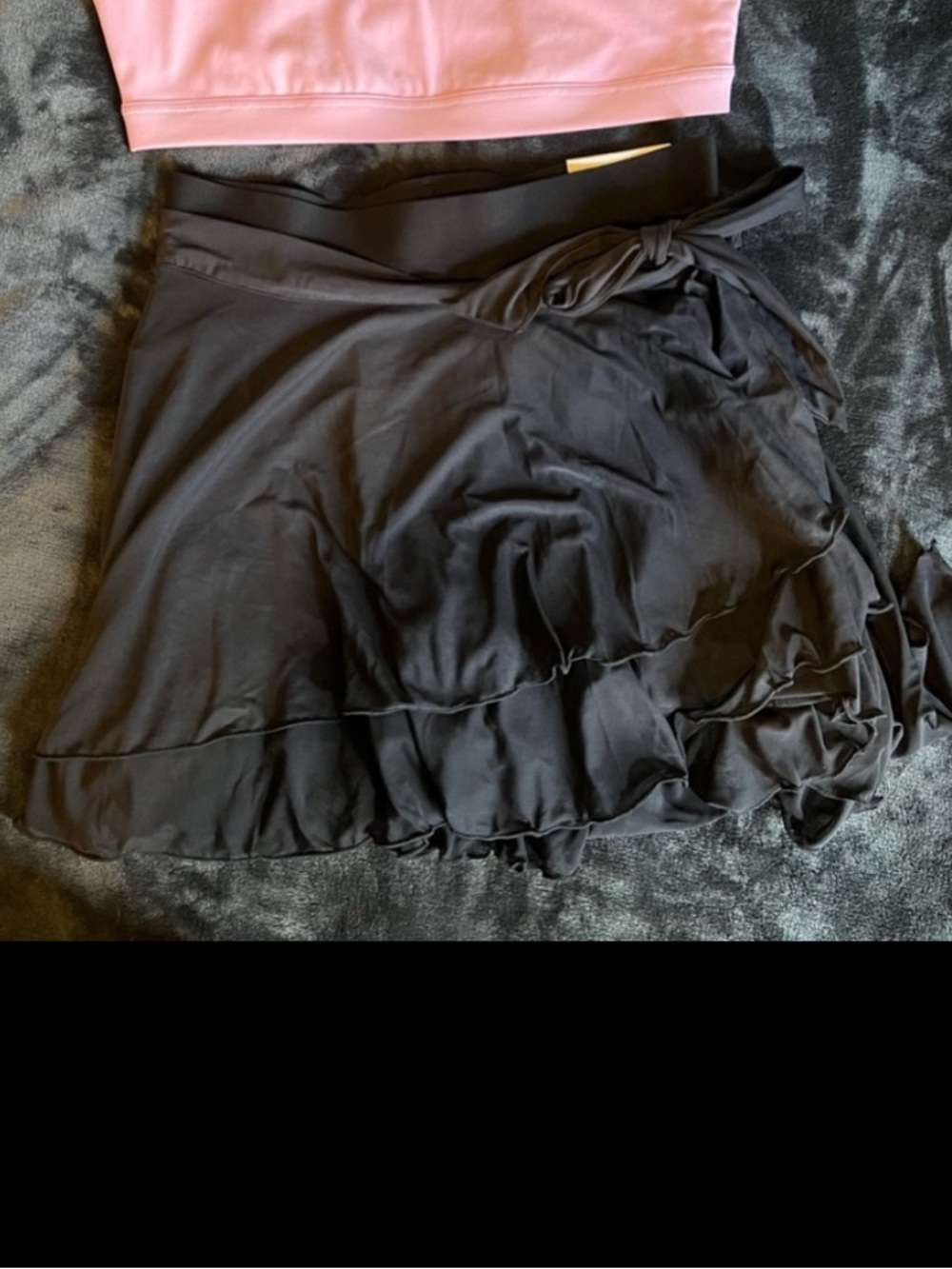 NWT Blogilates Black Wrap Skirt | M - Picture 2 of 5